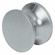 Hafele Push-Button Knob, Solid Brass, Matt nickel, Item# 229.10.320, 22910320, 229-10-320