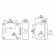 Hafele Furniture Lock Set, Item# 231.07.502, 23107502, 231-07-502