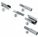 Hafele Extension Set, for Mastercombi Locker Lock, Steel, Item# 231.14.950, 23114950, 231-14-950