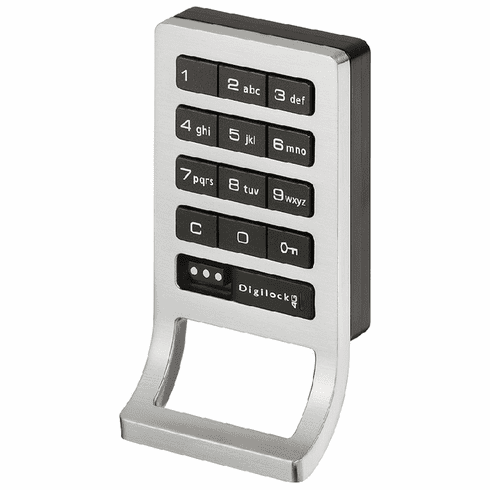 Hafele PIN Code Lock, Advanced Security, Steel, Dead bolt, multi-use mode, Item# 231.98.111, 23198111, 231-98-111