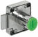 Hafele Deadbolt Rim Lock, Hafele Symo, backset 25mm, bolt travel 22.5mm, For combination with Symo cylinder removable core, Left hand, Item# 232.25.610, 23225610, 232-25-610