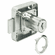 Hafele Dead Bolt Rim Lock, with Fixed Plate Cylinder, Standard Profile, Mounting: Drawer, Item# 232.27.720, 23227720, 232-27-720
