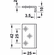 Hafele Angled striking plate, for SYMO 3000 Spring Bolt Rim Lock, Steel nickel plated, Nickel-plated, Item# 232.37.991, 23237991, 232-37-991