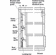Hafele Connecting Piece, for Push-Button Locks, screw, for connecting handrails with the ball finial, Item# 234.58.997, 23458997, 234-58-997