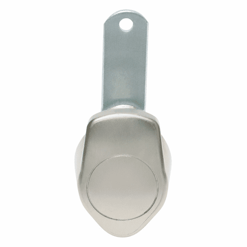 Hafele Cam Lock, Padlockable C8010, Satin nickel, Item# 235.10.638, 23510638, 235-10-638