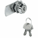 Hafele PIN code lock, With fixed plate cylinder, with straight locking cam, Nut fixing, standard profile, 60-001-keyed alike, closure direction 180°, 1 (2–8), door thickness ≤20 mm, thread length 26 mm, Item# 235.74.461, 23574461, 235-74-461