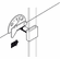 Hafele Drawer Catches, for central locking rotary cylinder, For central locking systems, Left hand, Item# 237.16.752, 23716752, 237-16-752