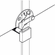 Hafele Drawer Catches, for central locking rotary cylinder, For central locking systems, Left hand, Item# 237.16.752, 23716752, 237-16-752