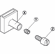 Hafele Extension, For arresting pin of central locking rotary lock 13 mm, For central locking system, Length: 26 mm, Item# 237.22.312, 23722312, 237-22-312