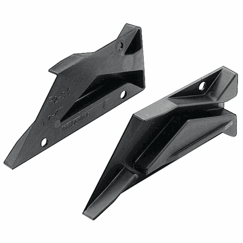 Hafele Anti-Tip Wedge, Lateral File Anti-Tip, Cylinder Module System, Wedge A, Item# 237.44.372, 23744372, 237-44-372