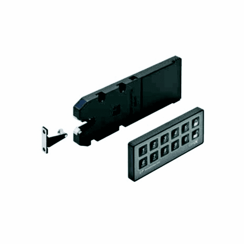 Hafele StealthLock, Battery Powered RF Cabinet Lock Set, Item# 237.56.350, 23756350, 237-56-350
