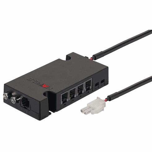 Hafele Furniture terminal, FT 200/FT 200 CAP, Dialock, for controlling EFL furniture locks, connection for 2 FAN 200 antennas, With energy storage capacity CAP (for integrated real time clock, stored for 6 days), Item# 237.59.011, 23759011, 237-59-011