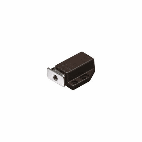 Hafele Magnetic Pressure Push Latch, 1.4 kg Pull, Brown, Item# 245.61.330, 24561330, 245-61-330