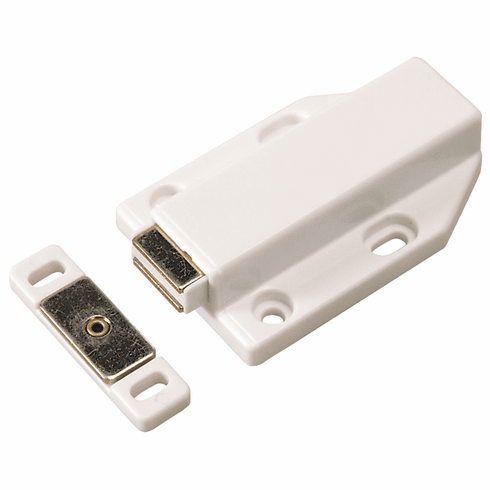 Hafele Magnetic Pressure Push Latch, 2.4 kg Pull, Black, Item# 245.61.340, 24561340, 245-61-340