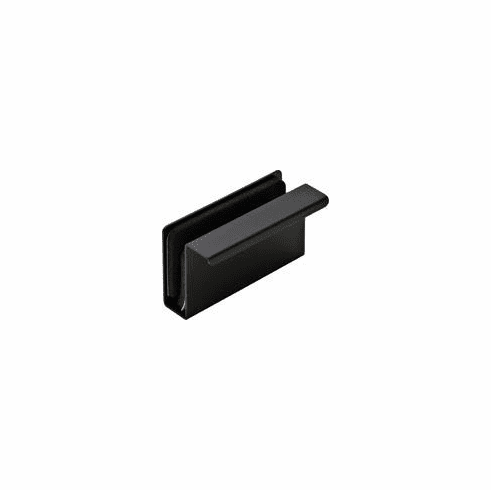 Hafele Strike Plate, for Magnetic Pressure Catches, For glass doors 5-6 mm thick, Black, Item# 245.63.335, 24563335, 245-63-335