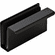 Hafele Strike Plate, for Magnetic Pressure Catches, For glass doors 5-6 mm thick, Black, Item# 245.63.335, 24563335, 245-63-335