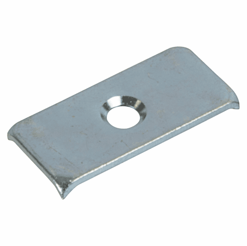 Hafele Strike Plate, for Magnetic Pressure Catches, For wood doors, Zinc-plated, Item# 245.63.998, 24563998, 245-63-998