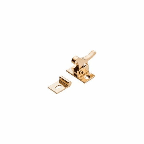 Hafele Elbow Catch, Deluxe Model, Brass, Spring-loaded, Brass, Item# 245.74.000, 24574000, 245-74-000
