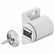Hafele Magnetic Catch, 3-4 kg Holding Power, for wooden doors, White, Item# 246.09.730, 24609730, 246-09-730