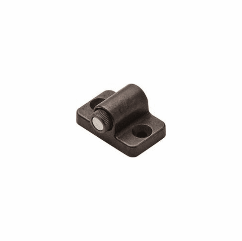 Hafele Magnetic Catch Set, with Adustable Magnet, Holding power approximately 2 kg (4.4 lbs), Oil-rubbed bronze, Item# 246.15.110, 24615110, 246-15-110