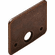 Hafele Strike Plate, for Magnetic Pressure Catches, For wood doors, Bronzed, Item# 246.36.390, 24636390, 246-36-390