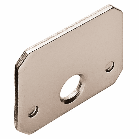 Hafele Strike Plate, for Magnetic Catch, Matt nickel, Item# 246.36.680, 24636680, 246-36-680