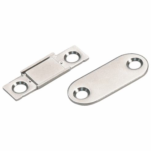 Hafele Magnetic Catch, Ultra Thin, 2.7 kg Pull, Stainless steel/epoxy, Item# 246.53.020, 24653020, 246-53-020