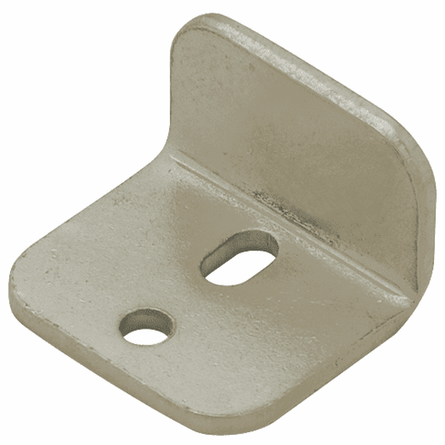 Hafele Door Stop, for Double Doors, 23 x 11 mm, Nickel-Plated, Item# 251.79.604, 25179604, 251-79-604