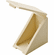 Hafele Angle Bracket, with Attached Cover Cap, 19 x 34 x 34 mm, Beige, Item# 260.24.440, 26024440, 260-24-440