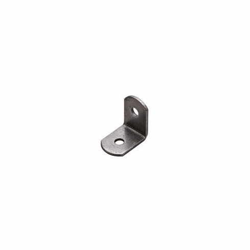 Hafele 260.35.022 Angle Bracket, steel, unfinished, 14 gauge (1 piece), 26035022, 260-35-022