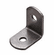 Hafele 260.35.022 Angle Bracket, steel, unfinished, 14 gauge (1 piece), 26035022, 260-35-022