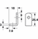 Hafele Angle Bracket, Steel, 11 ga., black oxide, Item# 260.35.302, 26035302, 260-35-302