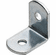 Hafele Angle Bracket, Steel, 14 ga., zinc-plated, Item# 260.35.922, 26035922, 260-35-922