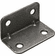 Hafele Angle Bracket, Steel, 27 x 27 x 51 mm, Item# 260.46.010, 26046010, 260-46-010