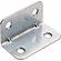 Hafele Angle Bracket, Steel, 27 x 27 x 51 mm, Item# 260.46.910, 26046910, 260-46-910