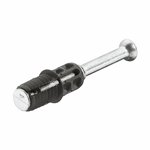 Hafele Spreading Bolt, Häfele Minifix® C100, for drill hole Ø 8 mm, Drilling dimension B: 24 mm, Item# 262.09.202, 26209202, 262-09-202