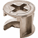 Hafele Connector Housing, Häfele Minifix 12, zinc alloy, without rim, Nickel-plated, Item# 262.17.620, 26217620, 262-17-620