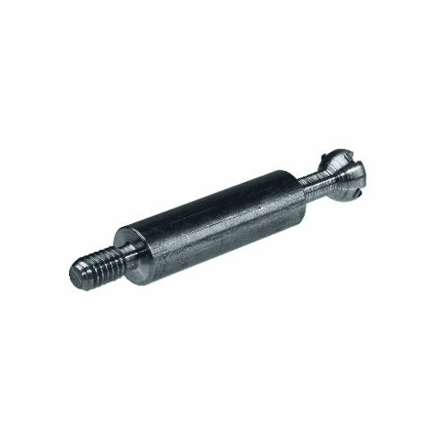 Hafele Connecting Bolt, S100, Minifix System, with M4 thread, Bolt hole 8 mm, bolt head  7 mm, Drilling distance B: 24 mm, galvanized, thread length L: 7.5 mm, Item# 262.27.930, 26227930, 262-27-930