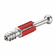 Hafele Connecting Bolt, S200, reduced play, System Minifix, for drill hole : 5 mm, With bolt head  6.5 mm, 34 mm drilling distance, zinc-plated, Item# 262.28.679, 26228679, 262-28-679