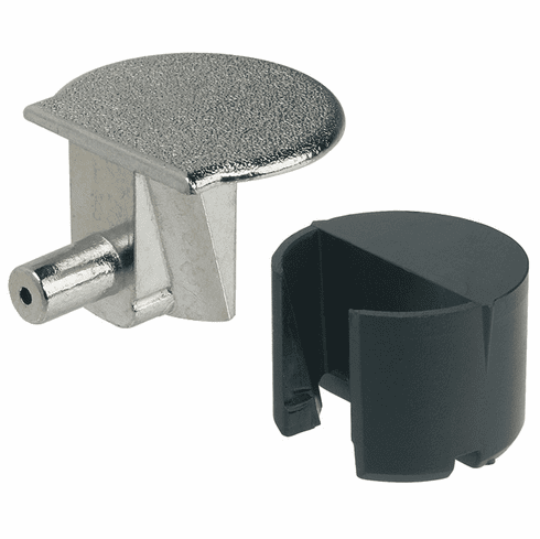 Hafele RTA and Shelf Connectors, Rasant-Tab, for drill hole  3 or 5 mm, Nickel-plated, Item# 262.35.520, 26235520, 262-35-520