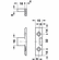 Hafele EH Frame Connector, Hfele Keku EH, Keku System, with Varianta screws, Item# 262.49.366, 26249366, 262-49-366