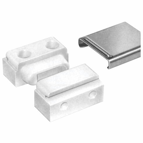 Hafele Surface Mounted Connector, White, Item# 262.67.701, 26267701, 262-67-701