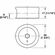 Hafele Recessed Universal Connector, Confa 35, Ixconnect, Wood thickness 24 mm, Item# 262.69.009, 26269009, 262-69-009