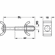 Hafele Worktop Connector, Recessed, Bolt Length: 65 mm, Drilling Dimension B: 32 - 41 mm, Item# 262.96.211, 26296211, 262-96-211