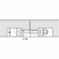 Hafele Worktop Connector, Recessed, Bolt Length: 65 mm, Drilling Dimension B: 32 - 41 mm, Item# 262.96.211, 26296211, 262-96-211