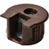 Hafele Connector Housing, Rafix 20 System, without Ridge, Plastic, with Tightening Element, For wood thickness 16 mm, brown, Item# 263.10.103, 26310103, 263-10-103