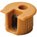 Hafele Connector Housing, Rafix 20 System, without Ridge, Plastic, with Tightening Element, For wood thickness 19 mm, candlelight, Item# 263.10.125, 26310125, 263-10-125