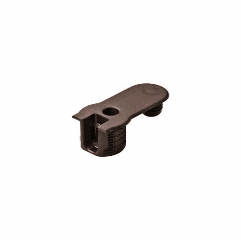 Hafele Connector Housing, Rafix 32 SE System, without Ridge, With tightening element, For wood thickness 19 mm, brown, Item# 263.12.105, 26312105, 263-12-105