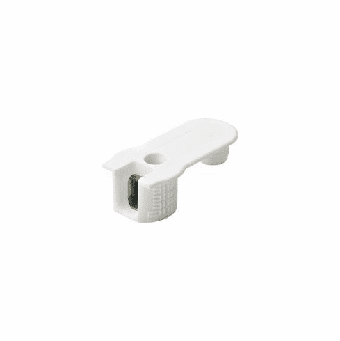Hafele Connector Housing, Rafix 32 SE System, without Ridge, With tightening element, For wood thickness 19 mm, white, Item# 263.12.705, 26312705, 263-12-705