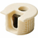 Hafele Connector Housing, Rafix 20 System, without Dowel, with Ridge, Plastic, with Tightening Element, For wood thickness 16 mm, beige, Item# 263.14.403, 26314403, 263-14-403